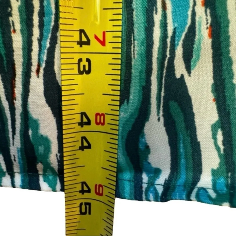 CV by Cynthia Vincent Maxi SunDress
Multi Blue Size XS Tie at back NEW - Picture 9 of 9